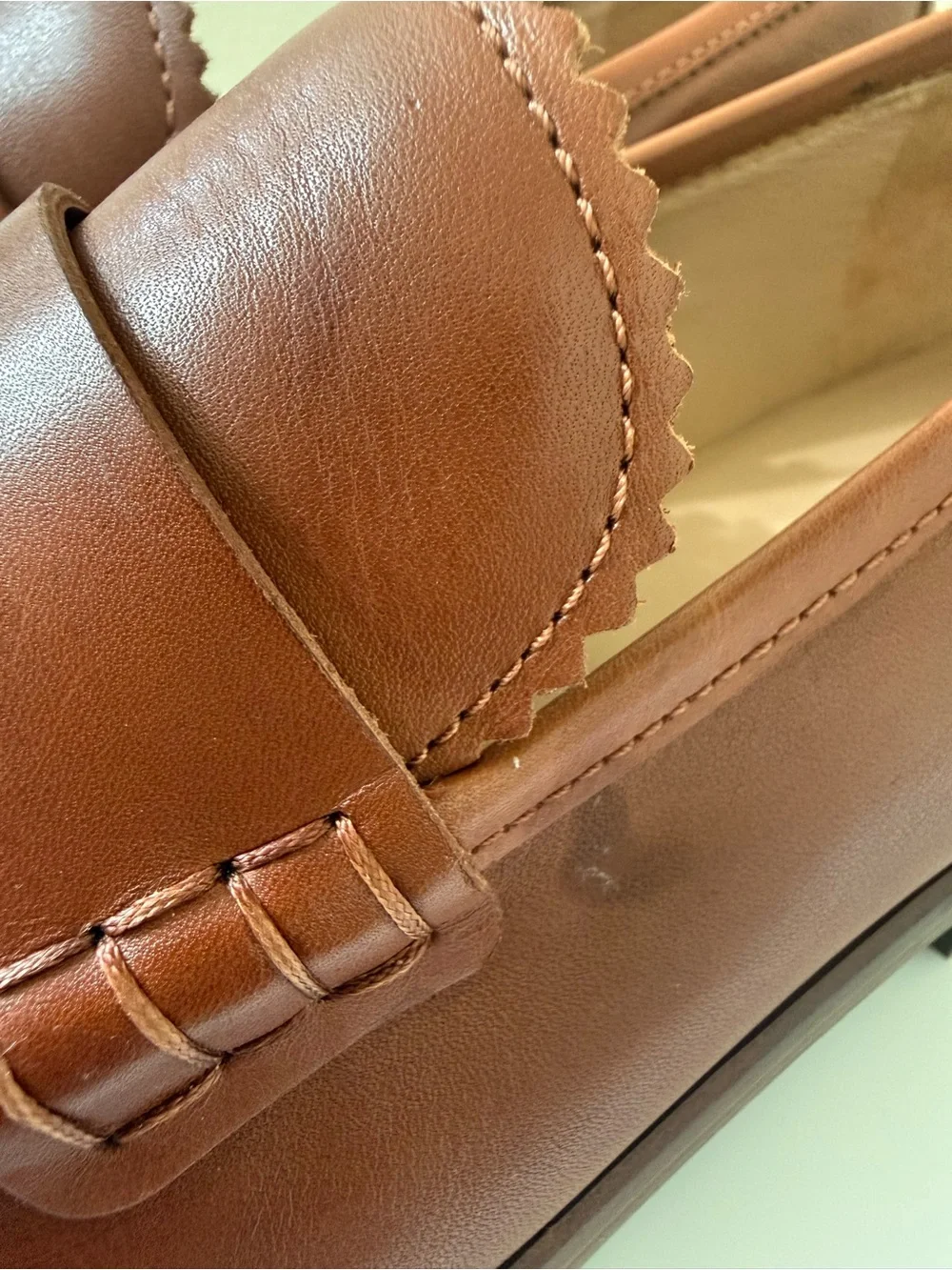 Chestnut Penny Loafers Cole Haan 10 Preppy Comfy Office Comfy Quiet Luxury